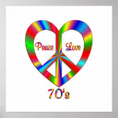 Vredesliefhebber van 70 jaar poster (Voorkant)