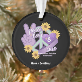 Vredesliefkozing Reumatoïde artritis Bewustheid Ornament
