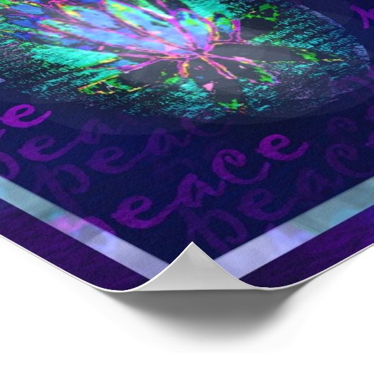 Vredeslotus Poster (Hoek)