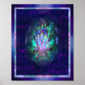 Vredeslotus Poster (Voorkant)