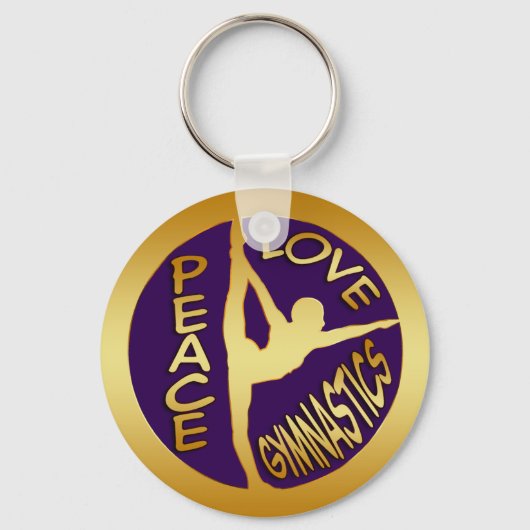 VREDESLOVE GYMNASTICA SLEUTELHANGER (Voorkant)