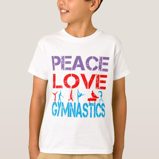 VREDESLOVE GYMNASTICA T-SHIRT (Voorkant)