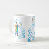 VredesMan Koffiemok (Voorkant links)