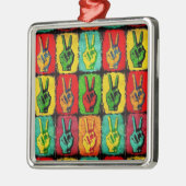 Vredesmetaalornament Metalen Ornament (Links)