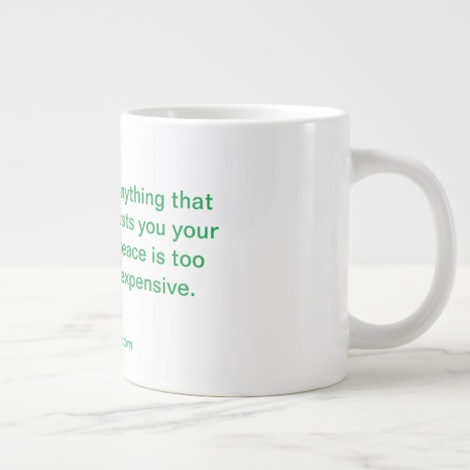 VredesMok Grote Koffiekop (Rechts)