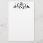  vredesmonogram briefpapier (Voorkant)