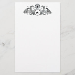vredesmonogram briefpapier