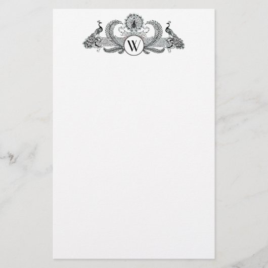  vredesmonogram briefpapier (Voorkant)