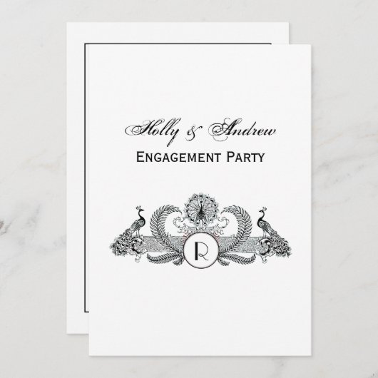  vredesmonogram kaart (Voorkant / Achterkant)