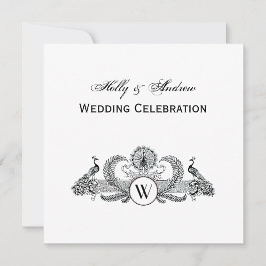  vredesmonogram kaart (Voorkant)