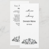  vredesmonogram kaart (Voorkant / Achterkant)