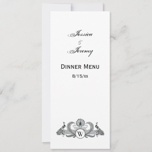  vredesmonogram kaart (Voorkant)