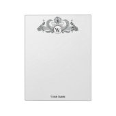  vredesmonogram notitieblok (Linkerzijde)