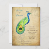  vredesmonogram uitnodiging voor het Vlaamse huwel (Achterkant)