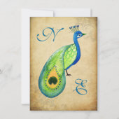 vredesmonogram uitnodiging voor het Vlaamse huwel (Voorkant)