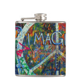 Vredesmuur Heupfles (Voorkant)