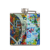 Vredesmuur Heupfles (Achterkant)