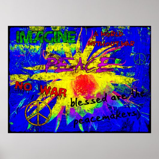 Vredesmuur Poster (Voorkant)