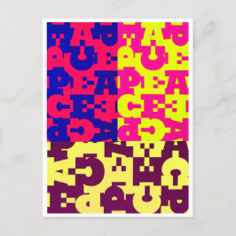 Vredesontwerp Briefkaart