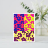 Vredesontwerp Briefkaart (Staand voorkant)