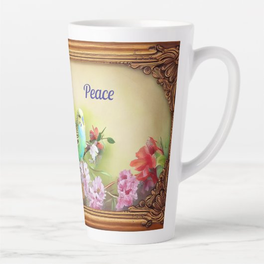 Vredesparkieten Latte Mok (Rechts)