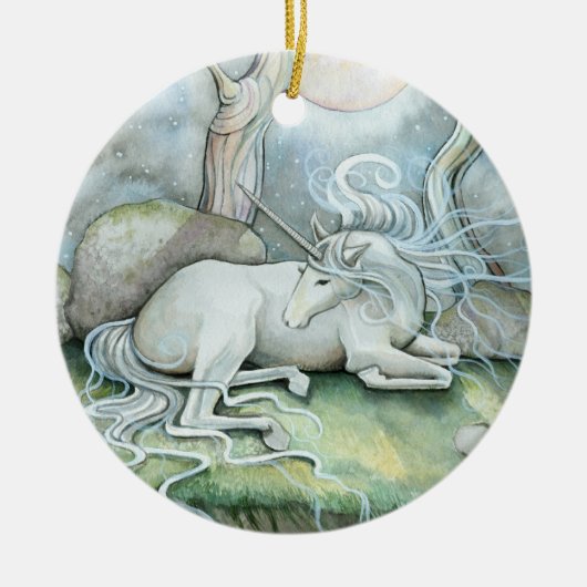 Vredesplaats Eenhoorn Ornament (Voorkant)