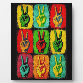 Vredesplaque Fotoplaat (Voorkant)