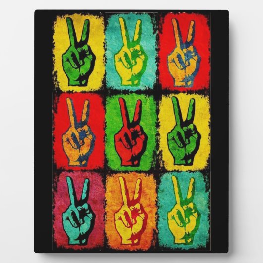 Vredesplaque Fotoplaat (Voorkant)