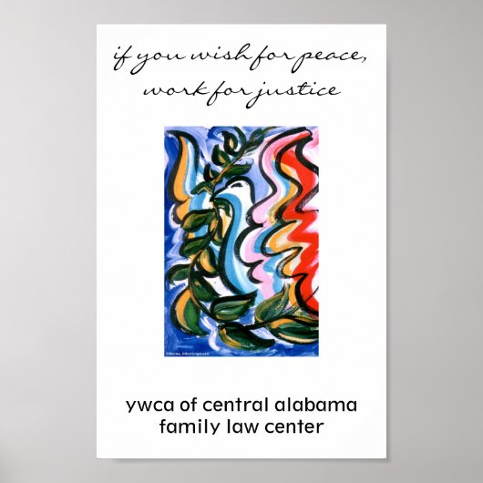 Vredesposter Poster (Voorkant)