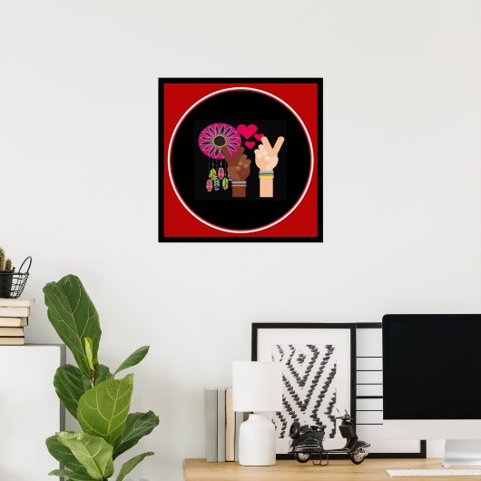 VredesPoster Poster (Thuiskantoor)