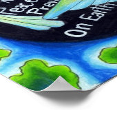 Vredesprogramma's ~ Moge vrede op aarde zegevieren Poster (Hoek)