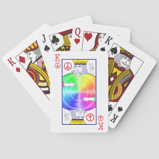Vredesregels - pokerkaarten (Achterkant)