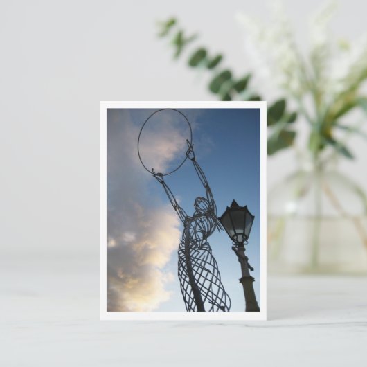 Vredesring Briefkaart (Staand voorkant)