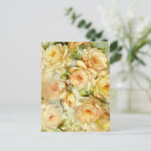VredesRozen Briefkaart (Staand voorkant)