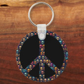 Vredesschedels Sleutelhanger (Voorkant)