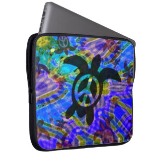 Vredesschilderlaptophoes Laptop Sleeve