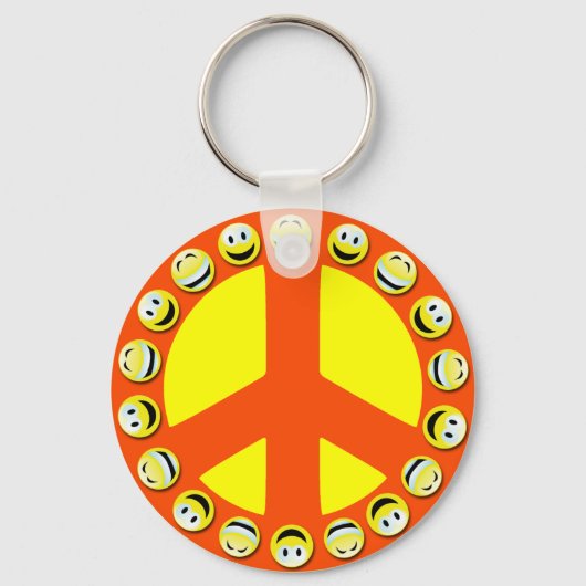 VREDESSIGN SLEUTELHANGER (Voorkant)