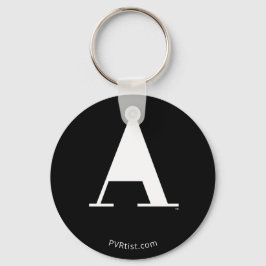 Vredessignaal uit de 21e eeuw sleutelhanger