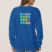 Vredessignalen Abstracte kunst om te Draag Trui (Achterkant)