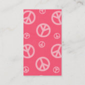 VREDESSIGNALEN BEDRIJF EN ROEPKAARTEN VISITEKAARTJE (Achterkant)