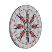 Vredessignalen Dartbord (Voorkant Links)