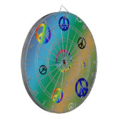 Vredessignalen Dartbord (Voorkant Links)