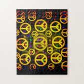 Vredessignalen en harten legpuzzel (Verticaal)