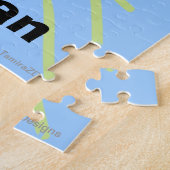 Vredessignalen Happy Spaceship Puzzle Legpuzzel (Zijkant)