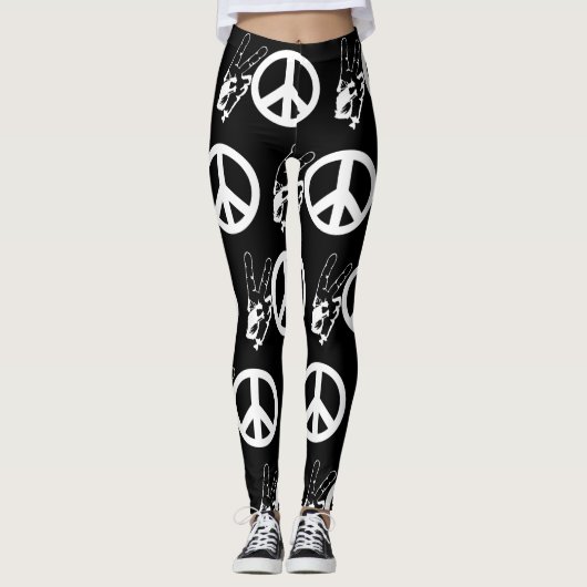 VREDESSIGNALEN LEGGINGS (Voorkant)