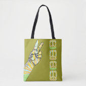 Vredessignalen tote bag (Voorkant)