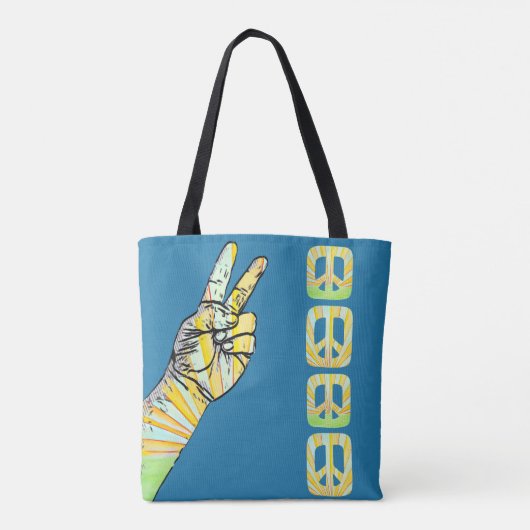 Vredessignalen tote bag (Achterkant)