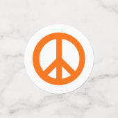 Vredessignalen voor meerdere kleuren confetti (Kleine voorkant)