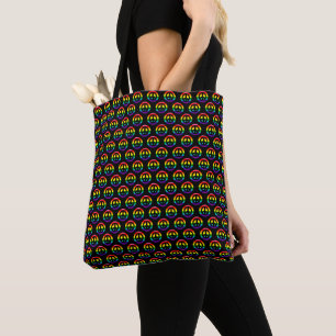 Vredessignatie regenboogvlag LGBTQ Gay Pride Tote Bag