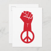 Vredesstrijd Briefkaart (Voorkant / Achterkant)